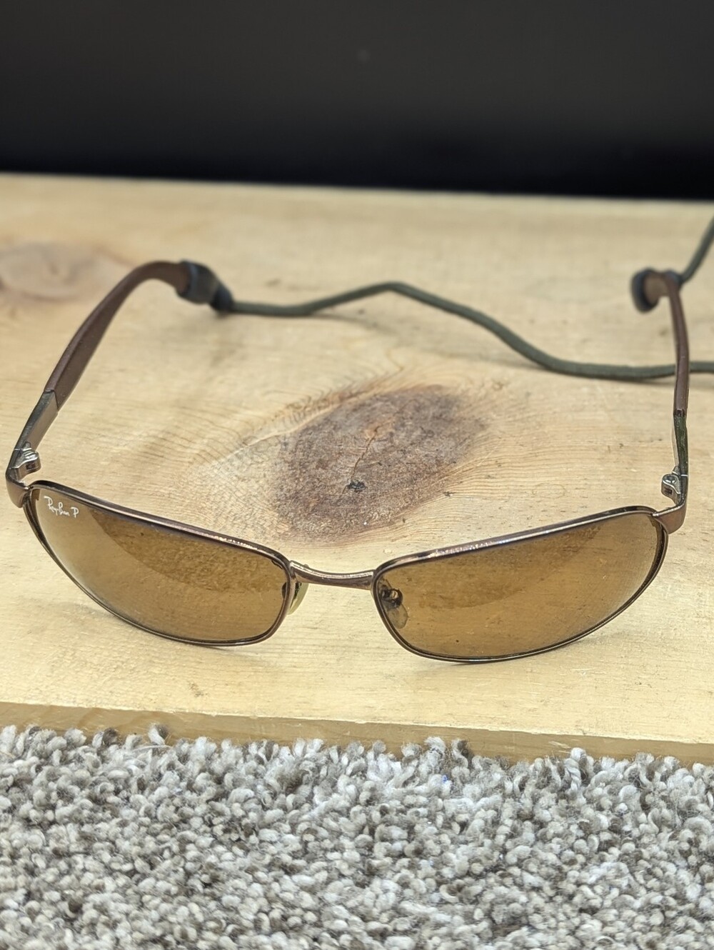 Ray Ban RB3254 014/5761 Pilot Sunglasses Brown /61mm Crystal Brown Polarized